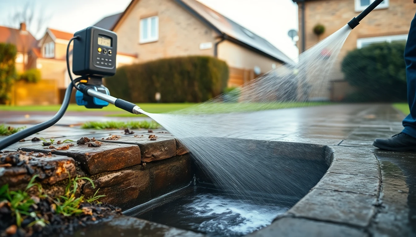 Drain Jetting in Haxby, North Yorkshire