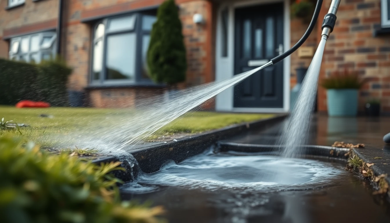 Drain Jetting in Pocklington, East Yorkshire