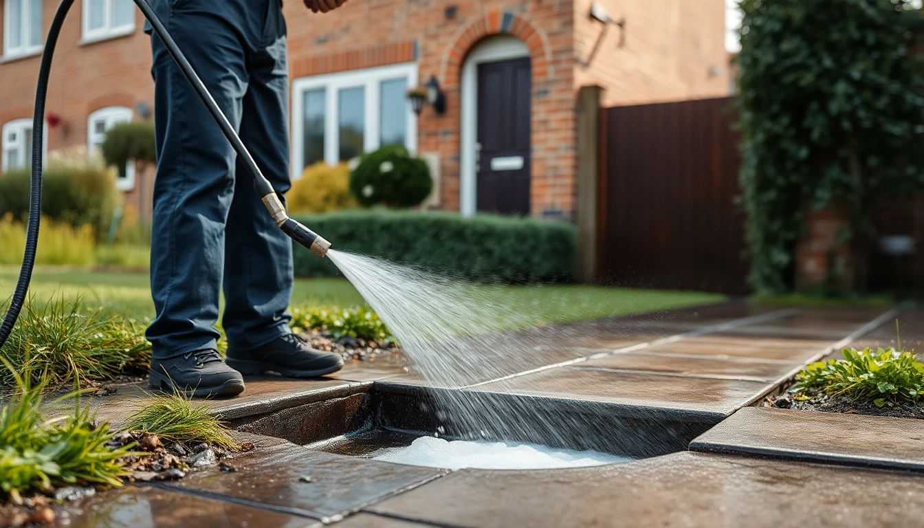 Drain Jetting in Selby, North Yorkshire