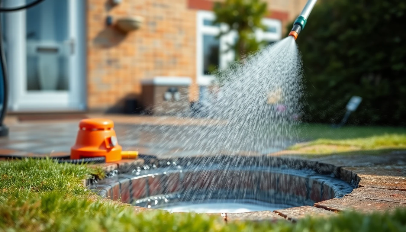 Drain Jetting in Strensall, North Yorkshire