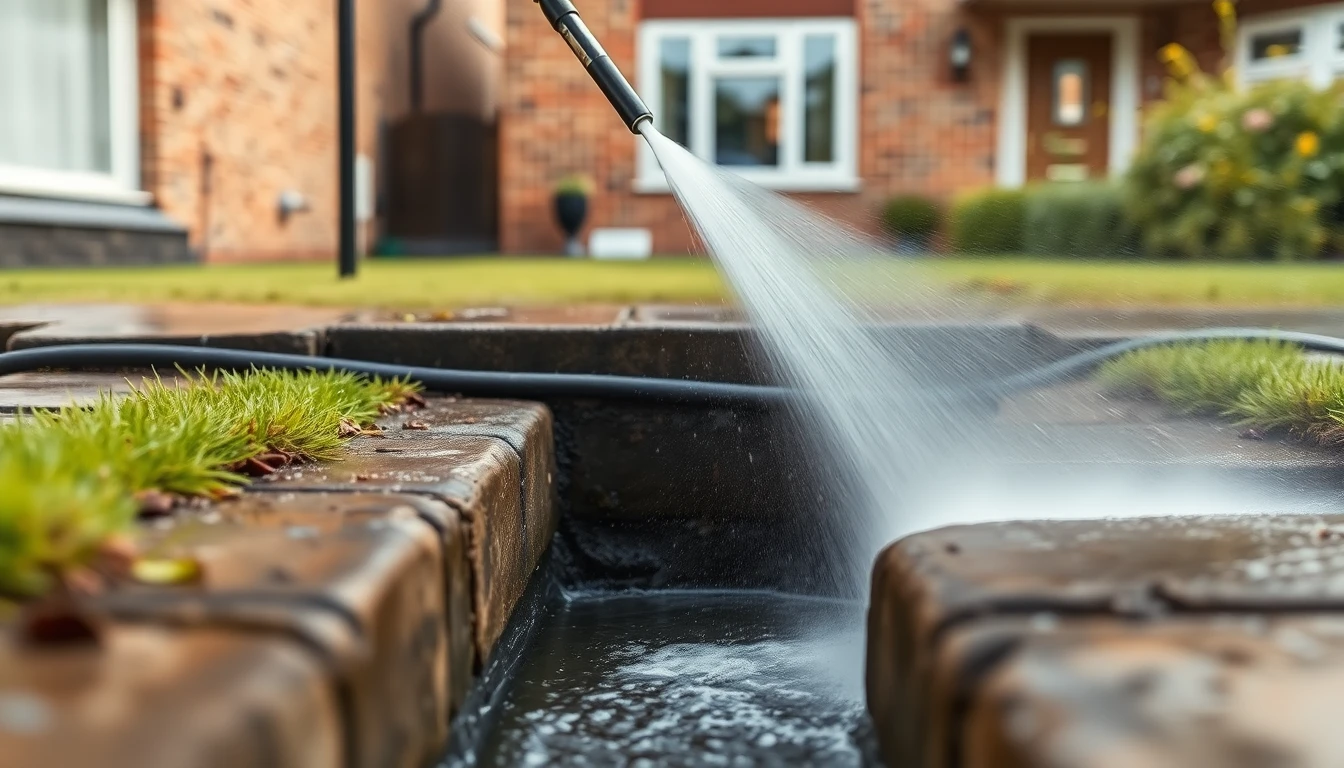 Drain Jetting in Tadcaster, North Yorkshire