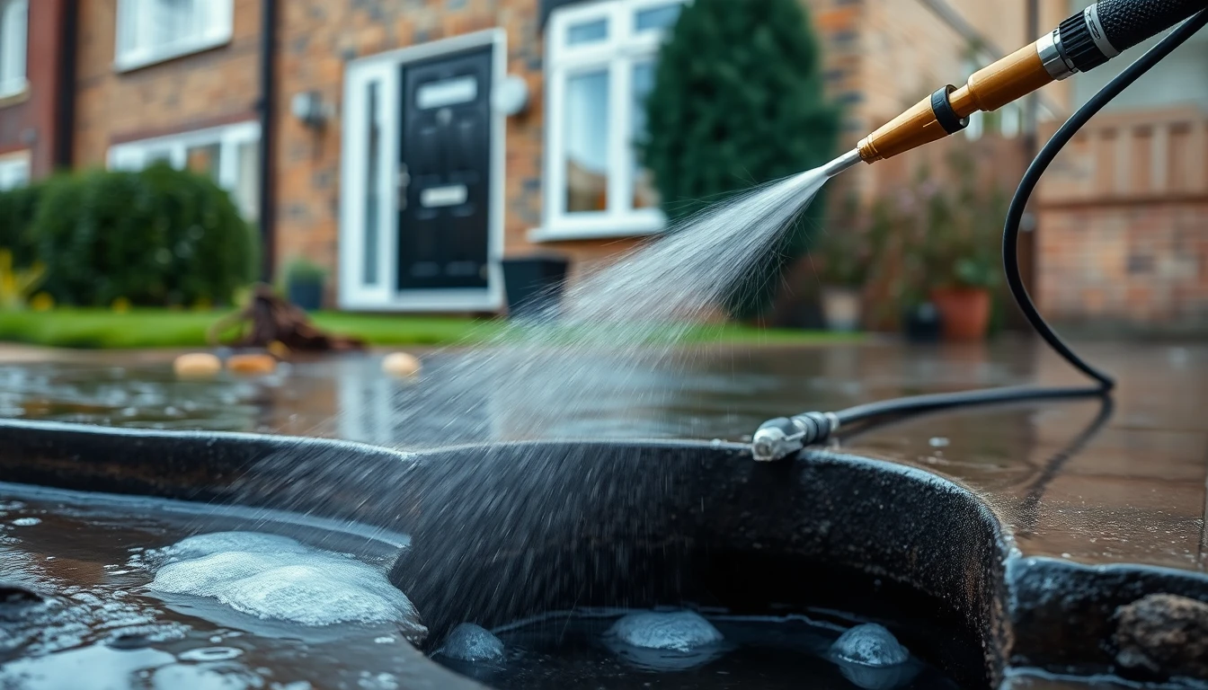 Drain Jetting in York, North Yorkshire